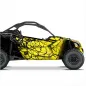 Preview: Quake Gelb XL Version für Can-Am Maverick X3 2 Doors